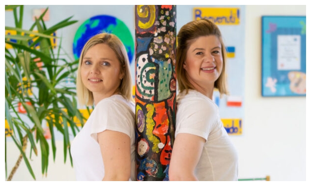 Foto von Frau Schreiber und Frau König